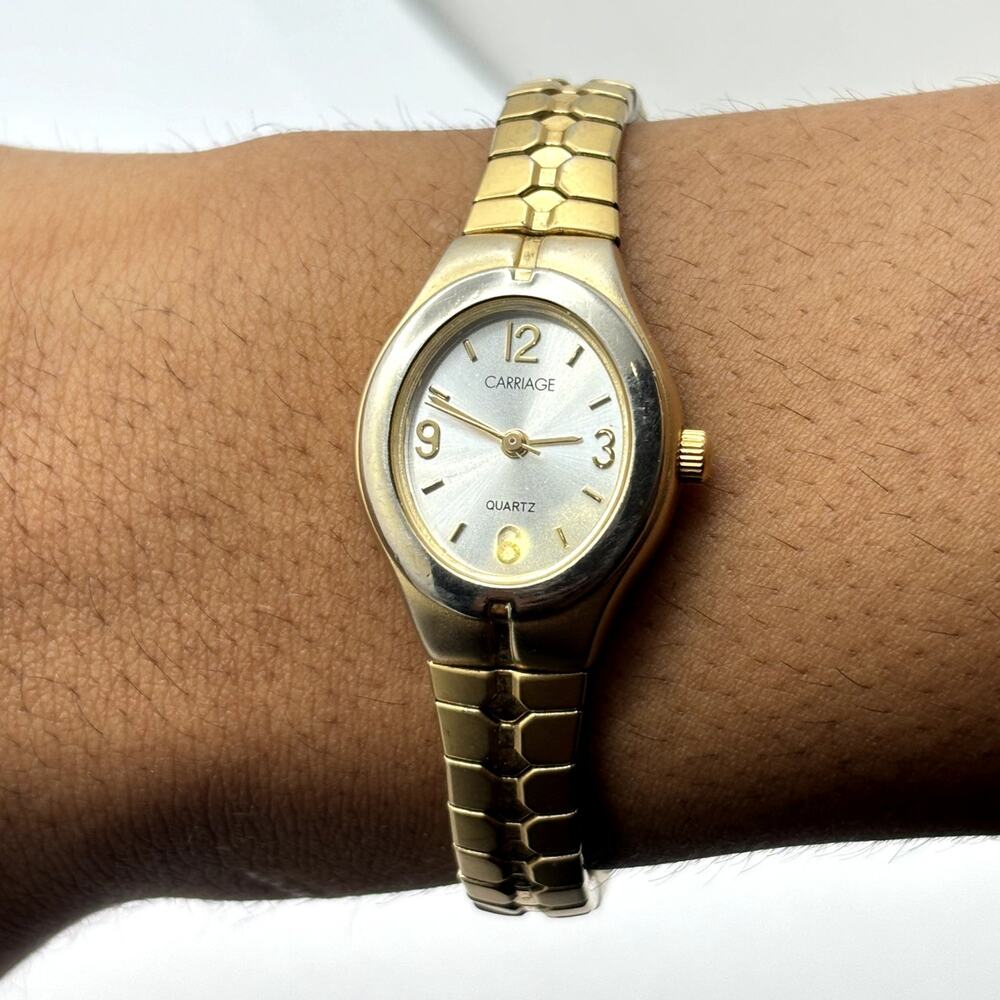 Vintage Gold Carriage Watch
